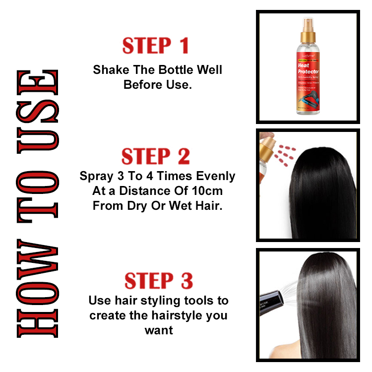 Heat Protectant Spray For Hair