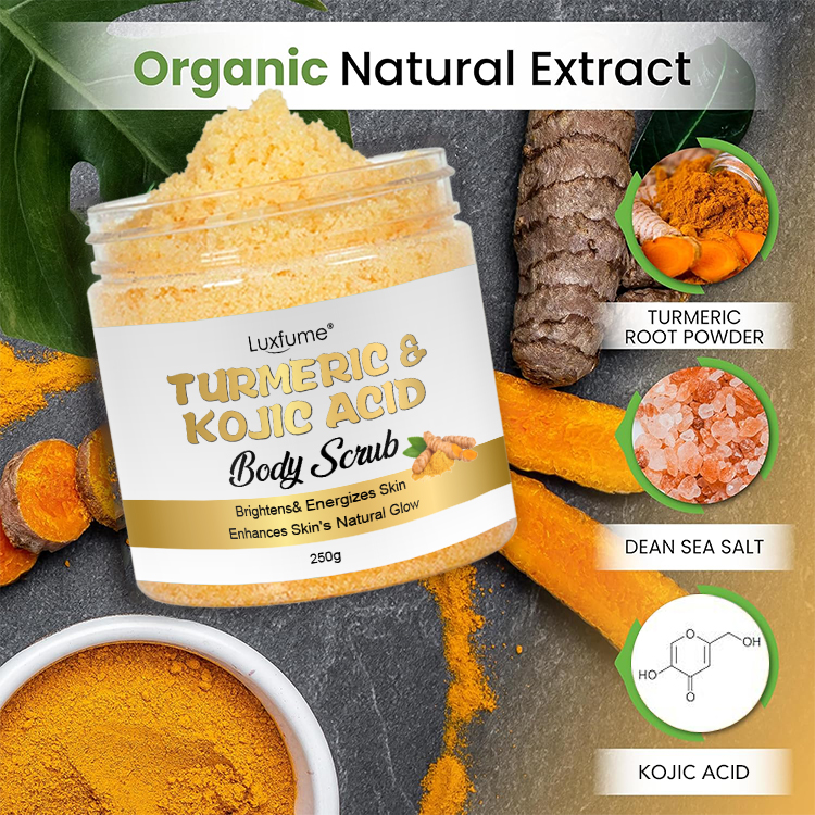 Glow Up with Turmeric Kojic Acid Scrub!