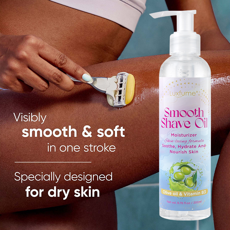 Experience the Ultimate Shave with Our Hydrating Shave Oil: Smooth, Moisturized, and Protected Skin!