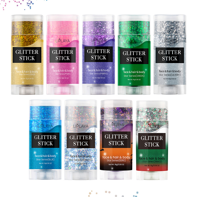 Unleash Your Creativity with Our Multi-Color Glitter Stick!