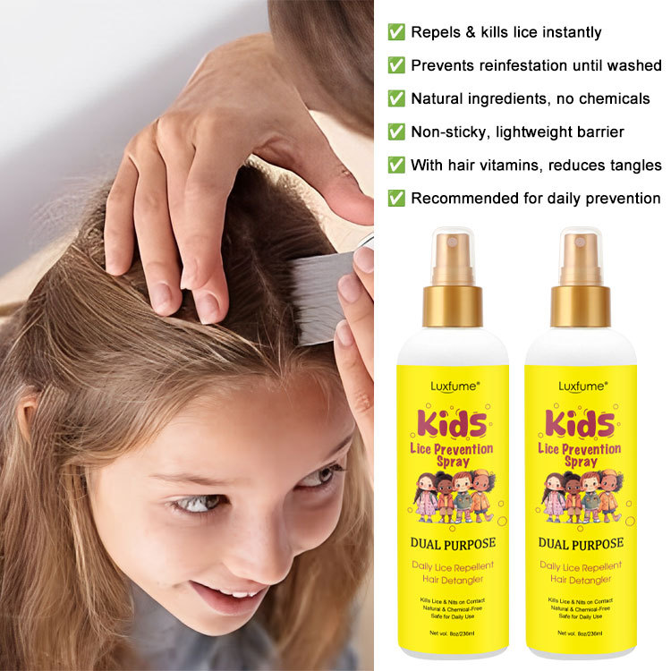 kids Lice Prevention Hair Spray