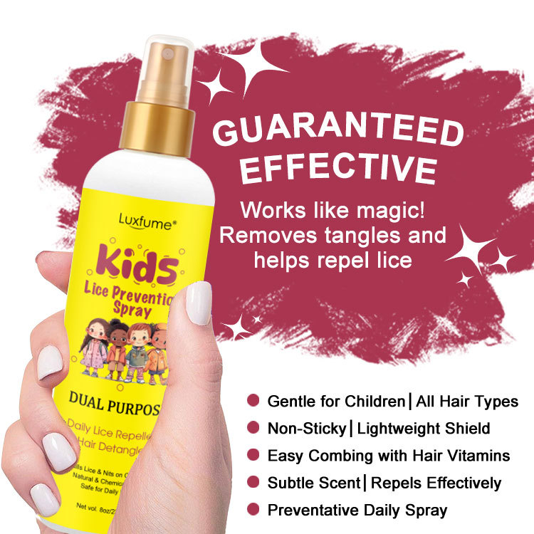 kids Lice Prevention Hair Spray