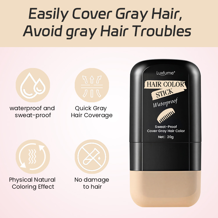 2-in-1 Hair Dye Stick with Comb