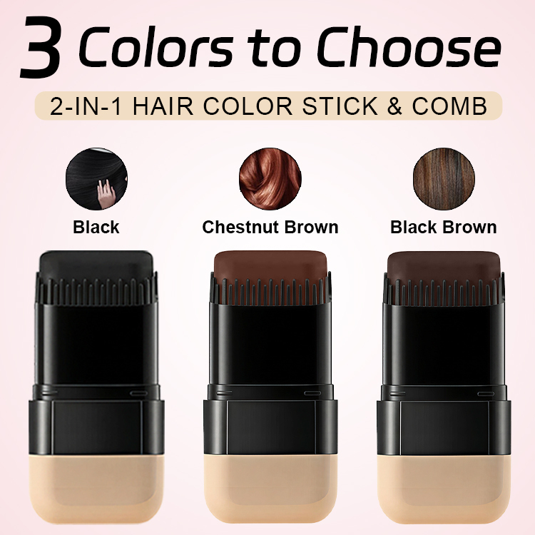 2-in-1 Hair Dye Stick with Comb