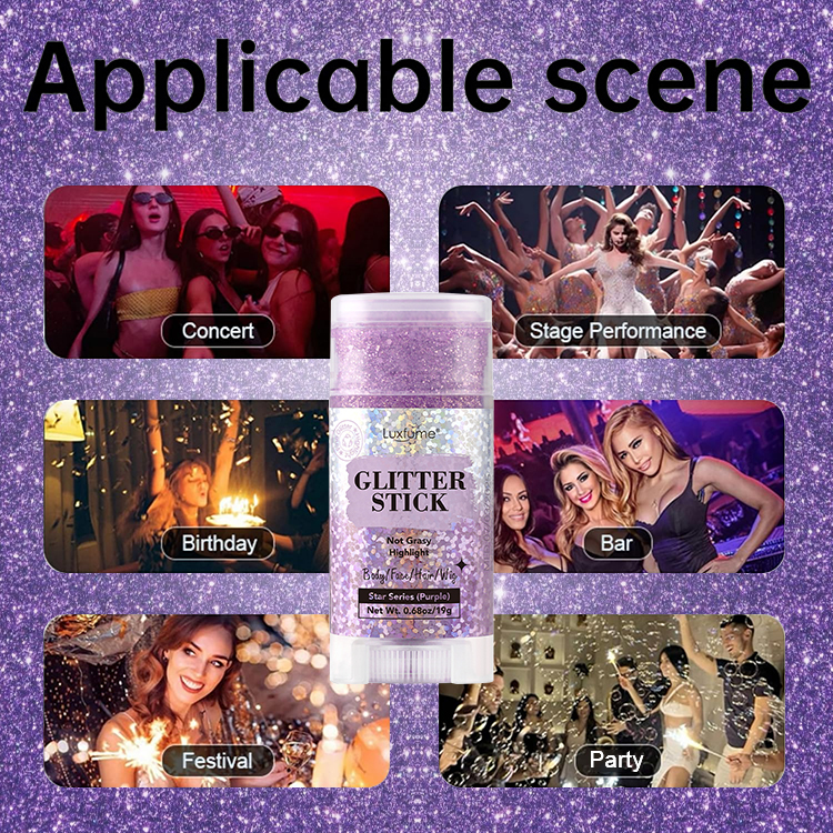 Fine glitter stick