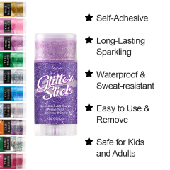 Fine glitter stick