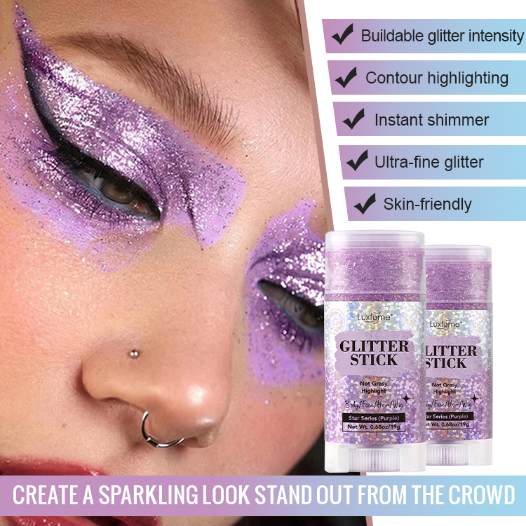 Fine glitter stick