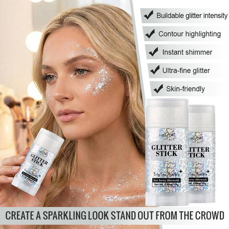 Fine glitter stick