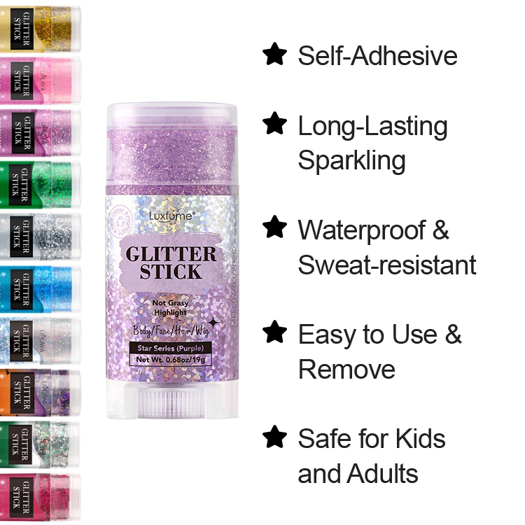 Fine glitter stick