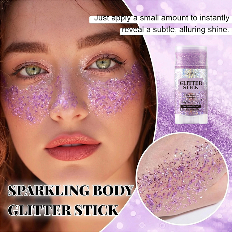 Fine glitter stick