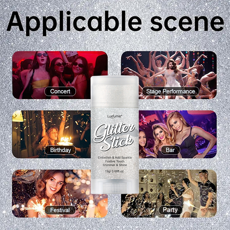 Fine glitter stick