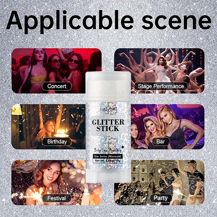 Fine glitter stick