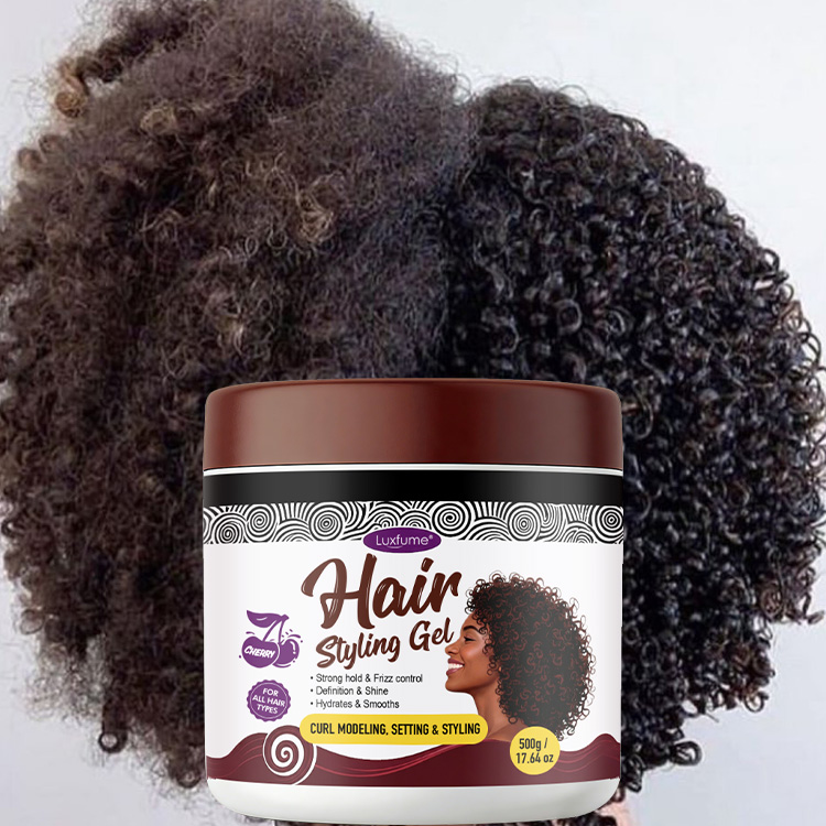 Introducing Our Cherry Infused Strong Hold Gel for 4C Hair