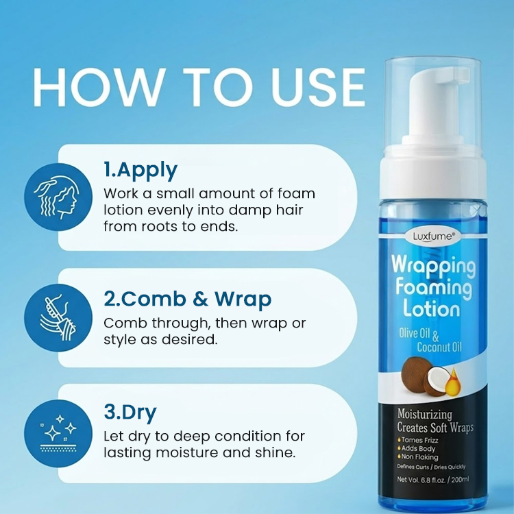 Wrapping Foaming Lotion