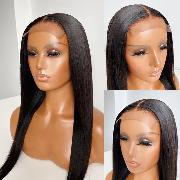 5x5 Undetectable Invisible Lace Glueless Closure Lace Wig | Real HD Lace