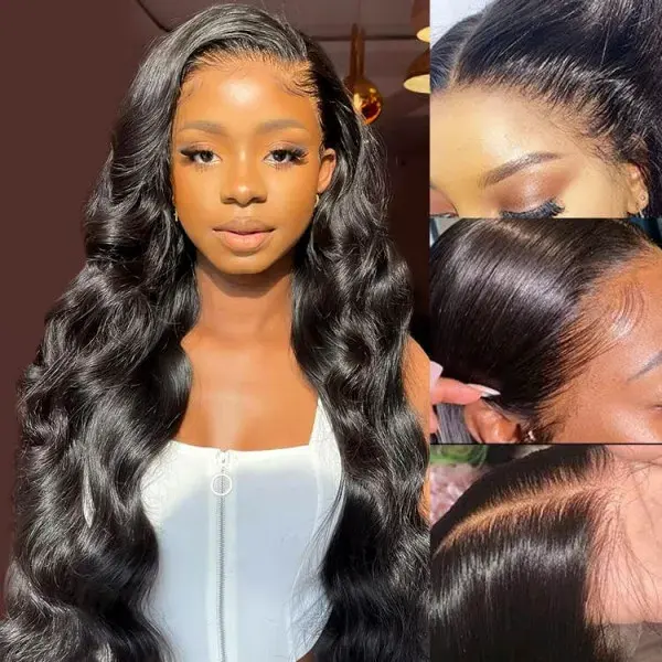 Body Wave Glueless 5x5 Closure Undetectable Lace Dome Cap & Mesh Cap Wig | Real HD Lace