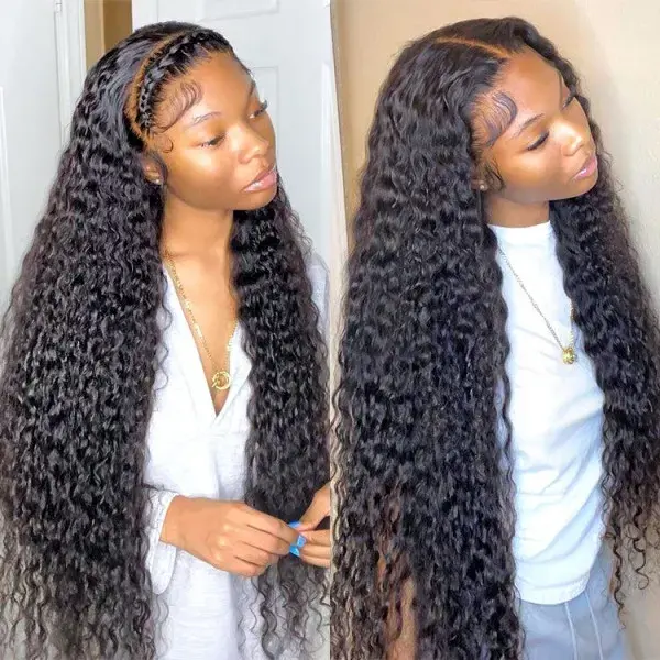 Deep Wave Glueless 5x5 Closure Undetectable Lace Wig | Real HD Lace