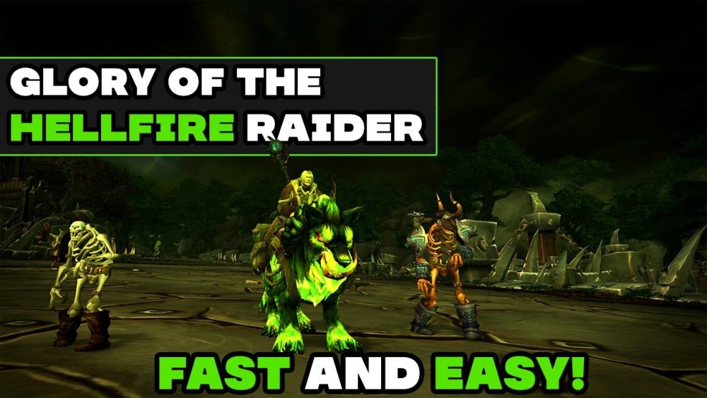 Glory of the Hellfire Raider - US