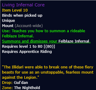 Living Infernal Core