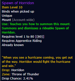 Spawn of Horridon