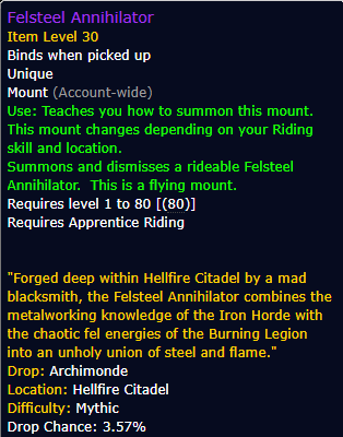 Felsteel Annihilator