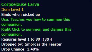 Corpselouse Larva
