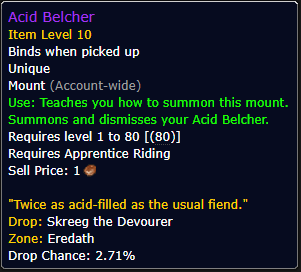 Acid Belcher