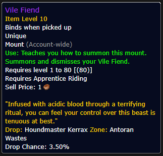 Vile Fiend