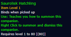 Saurolisk Hatchling