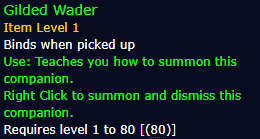Gilded Wader