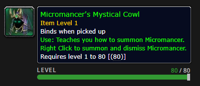 Micromancer's Mystical Cowl(Micromancer)
