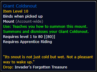 Giant Coldsnout