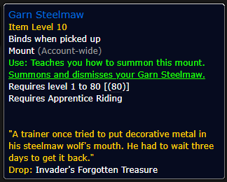 Garn Steelmaw