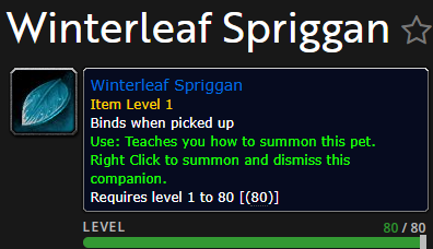 Winterleaf Spriggan