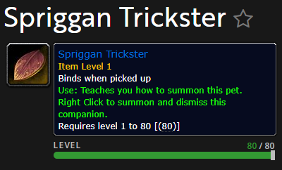 Spriggan Trickster