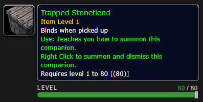 Trapped Stonefiend