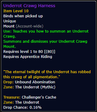 Underrot Crawg Harness
