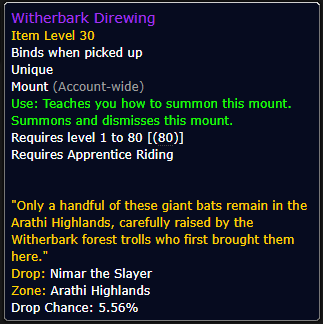 Witherbark Direwing