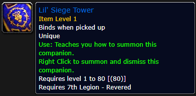 Lil' Siege Tower