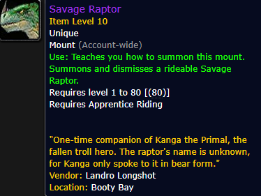 Savage Raptor