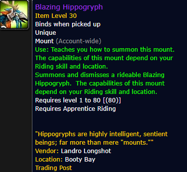 Blazing Hippogryph
