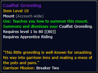 Coalfist Gronnling