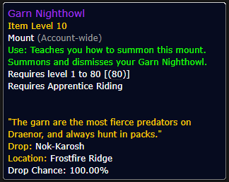Garn Nighthowl