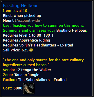 Bristling Hellboar