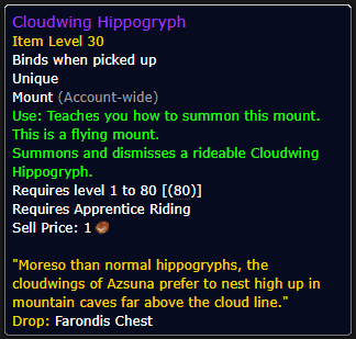 Cloudwing Hippogryph