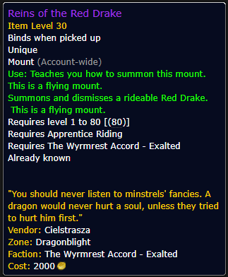 Reins of the Red Drake