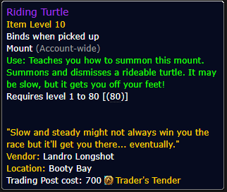 Riding Turtle