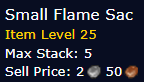 [WoW Classic ERA] Small Flame Sac *5