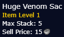 [WoW Classic ERA] Huge Venom Sac *5