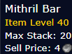 [WoW Classic ERA] Mithril Ore *100